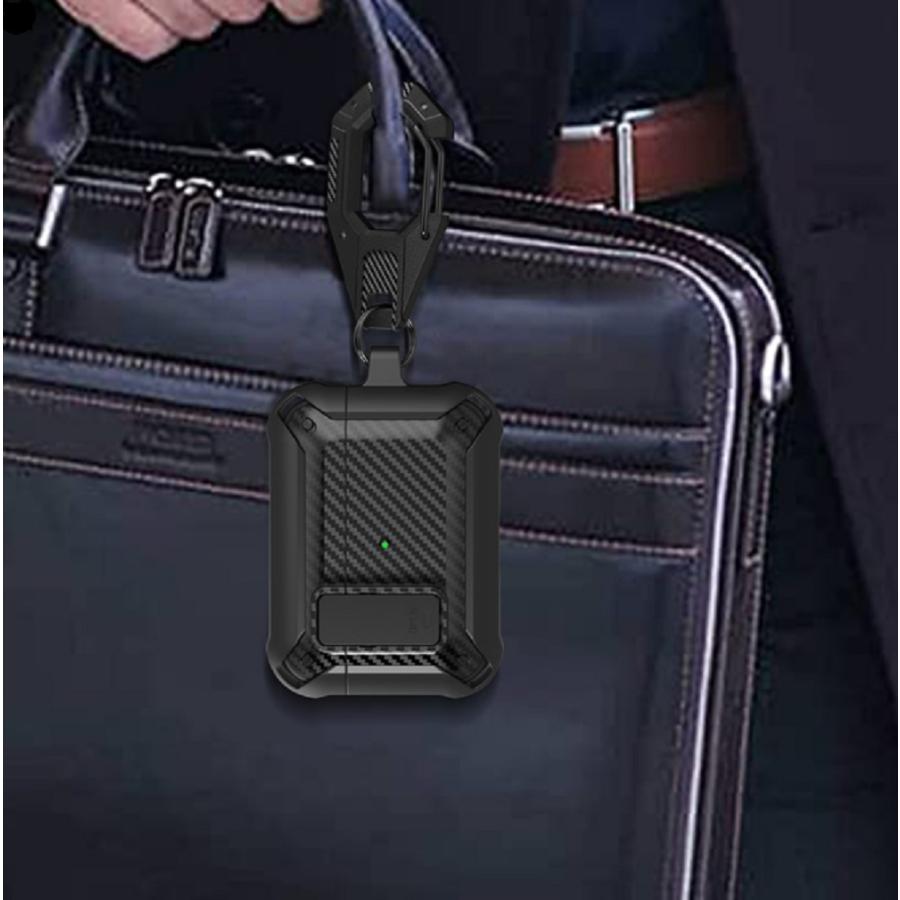 AirPods Pro ケース 鍵付き ロック機能 耐衝撃ケース