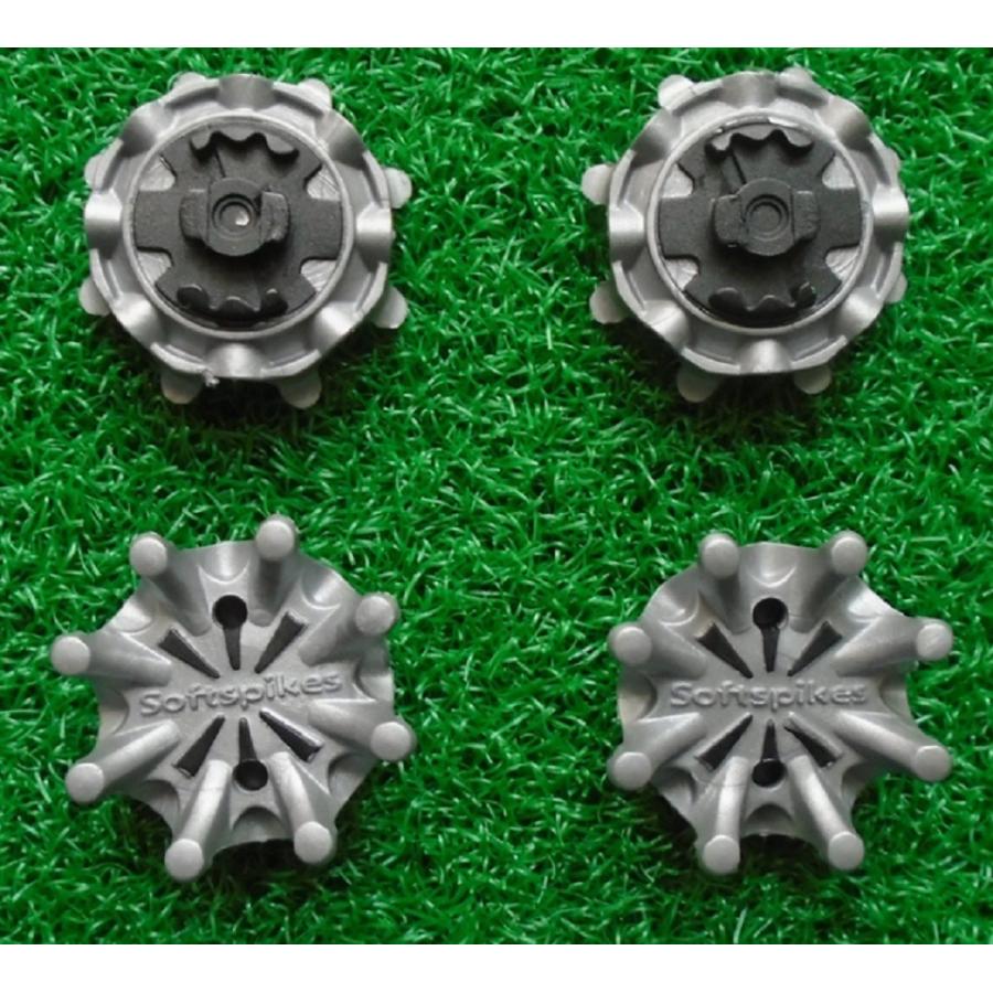 ゴルフシューズ ソフトスパイク鋲 20個セット PINS(ピン）タイプ グレー sgpg20 カイメッド 通販