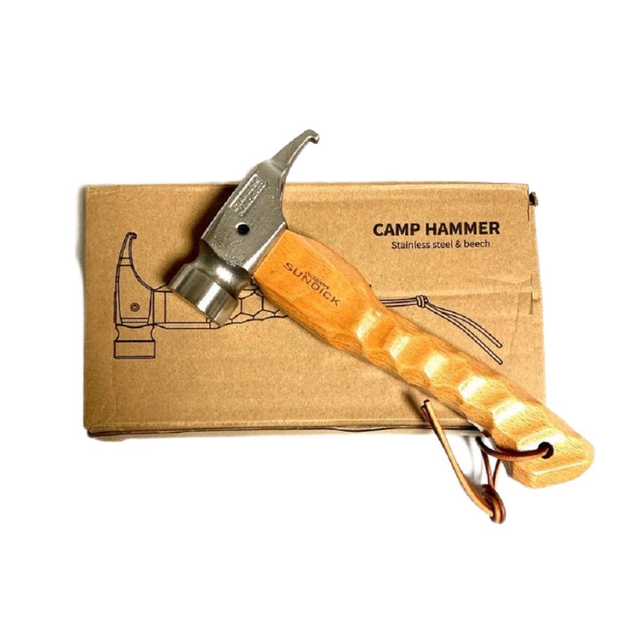 ペグハンマー ハンマー ステンレス コンパクト 名栗加工 テント 工具