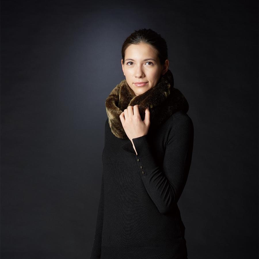 公式 スヌード レディース リッチファースヌード ブラウン マフラー Caldo Nido Elite カルドニード エリート 快眠博士yahoo 店 通販 Yahoo ショッピング