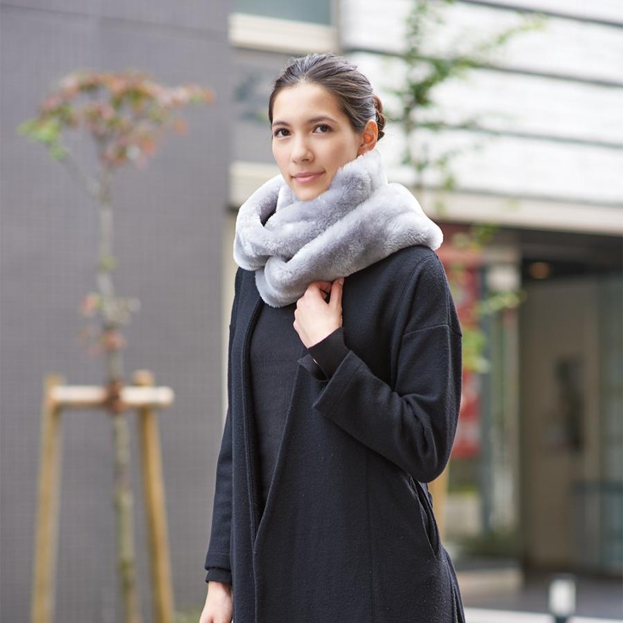 ディーブレス マフラー CALDO NIDO ELITE リッチファースヌード