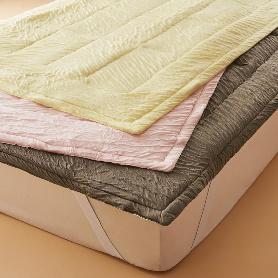 ラベンダー　＜ダブル＞ 快眠博士 とろけるふとん “イニフィーII” 敷きパッド ラベンダー ＜ダブル＞ 快眠博士 とろけるふとん “イニフィーII