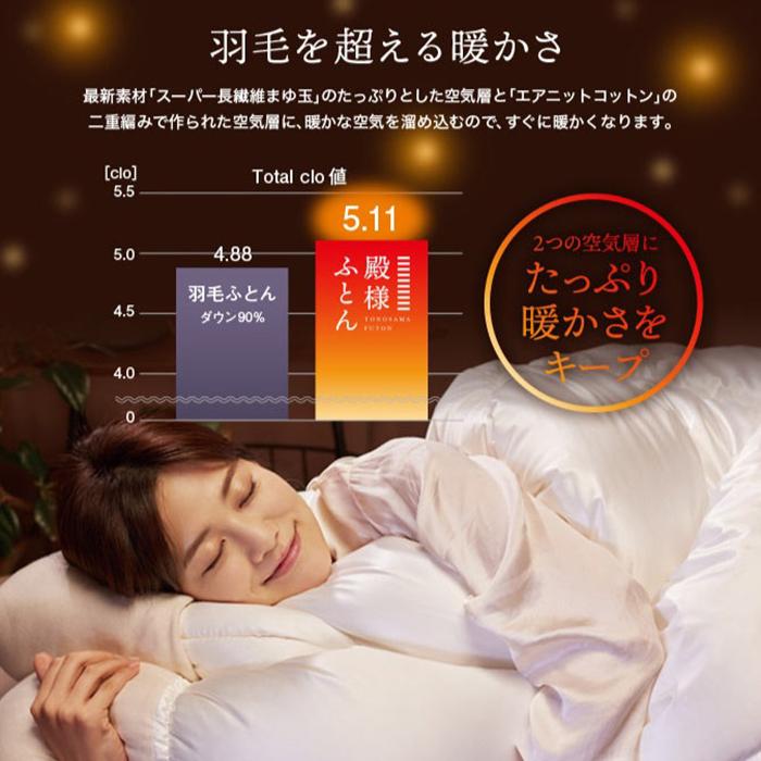 ✩✩✩最終値下げ✩✩✩【新品未使用】殿様ふとん　セミダブル 専用掛カバーセット 最終値下げ【新品未使用】殿様ふとん セミダブル 専用掛