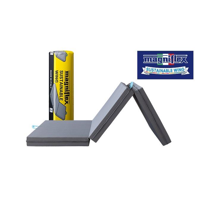 マニフレックス　サステナブルウィング　セミダブルサイズ　三つ折り　正規販売店　長保証書 　高反発マットレス 　送料無料　安眠マット | 長 | 01