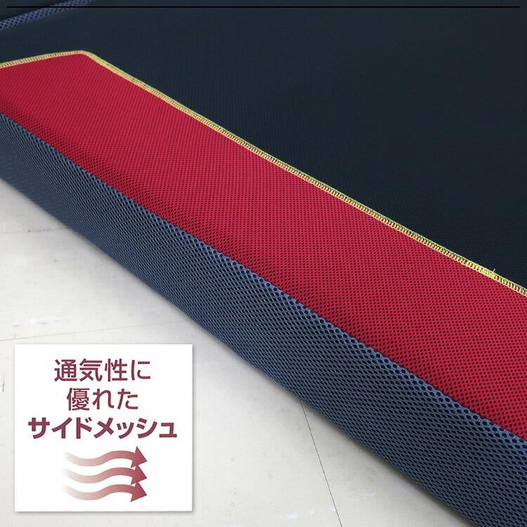 クレスト 理想健康姿勢リラクボディ 両面使える 低反発&高反発 3つ折り