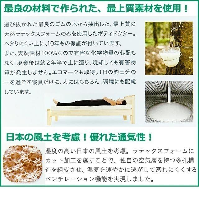 送料無料】【日本製】ボディドクター FUTON5 マットレス セミダブル SD