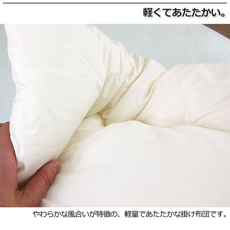 日本製】ダクロン クォロフィル アクア 合い掛け布団 肌掛け布団 2枚