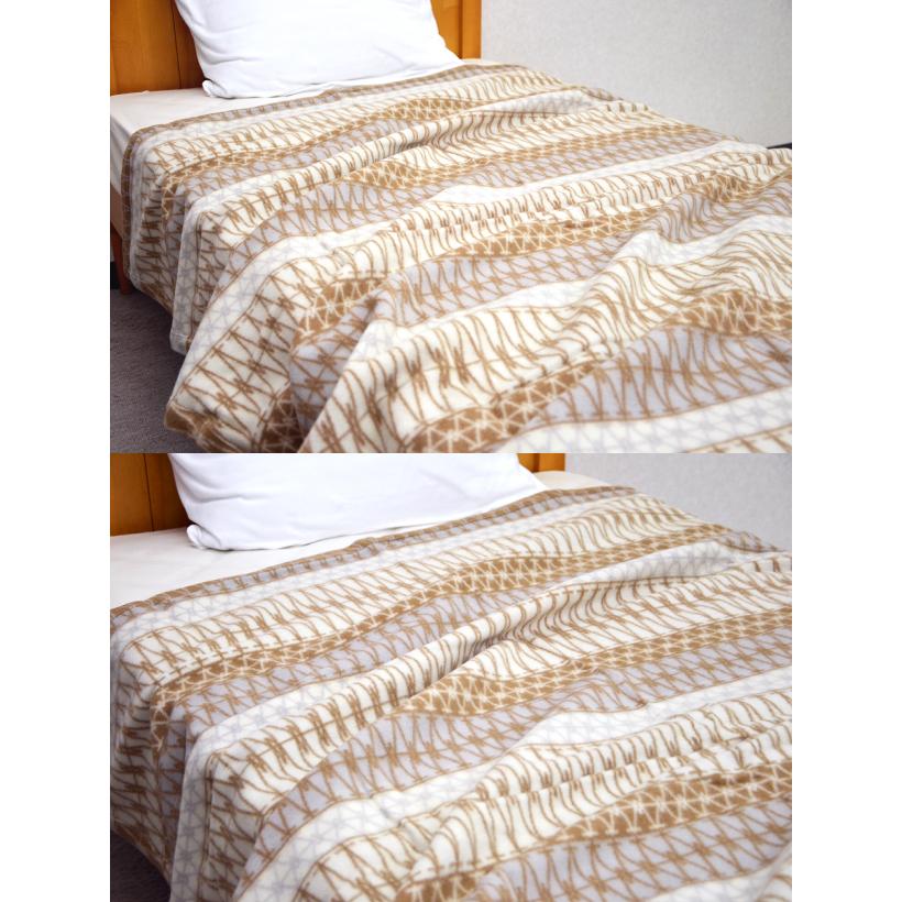 【新品】昭和西川 ウールブランケット 150×210cm／カインド アイボリー 楽天市場】【半額商品多数】西川 ひざ掛け ブランケット もこもこ 暖か