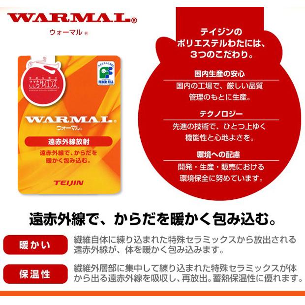 着る毛布 夜着 フリーサイズ 着丈200cm 遠赤外線 帝人ウォーマルわた