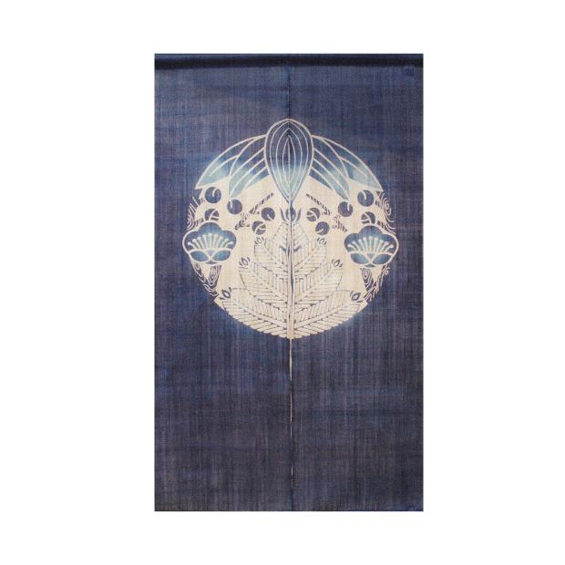 本染のれん 松竹梅 88×150cm 万葉舎 のれん 暖簾 和風 日除け : ふとん