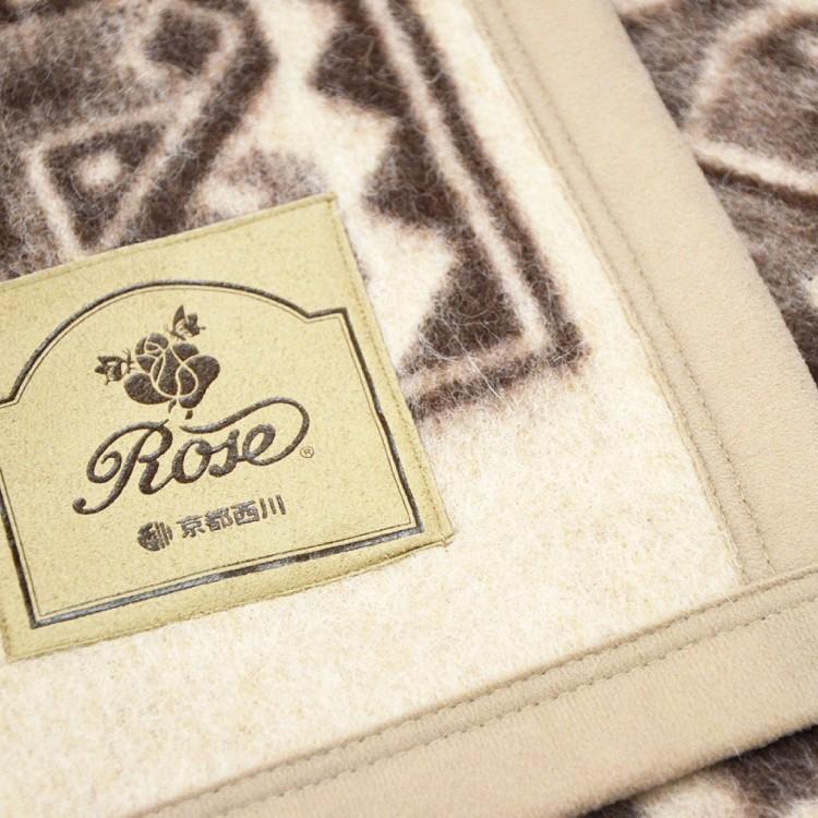 京都西川 アルパカ毛布 西川 ローズ 純毛毛布 シングル 150 210cm 毛布 日本製 新毛100 ピュアウール Kn Arupaka ふとん本舗伊月 快眠天国 ヤフー店 通販 Yahoo ショッピング