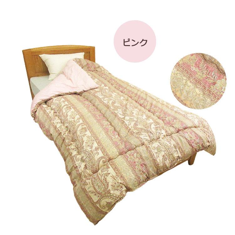 抗菌防臭加工無料】羊毛混掛け布団 シングルロング SL 150×210cm【日本
