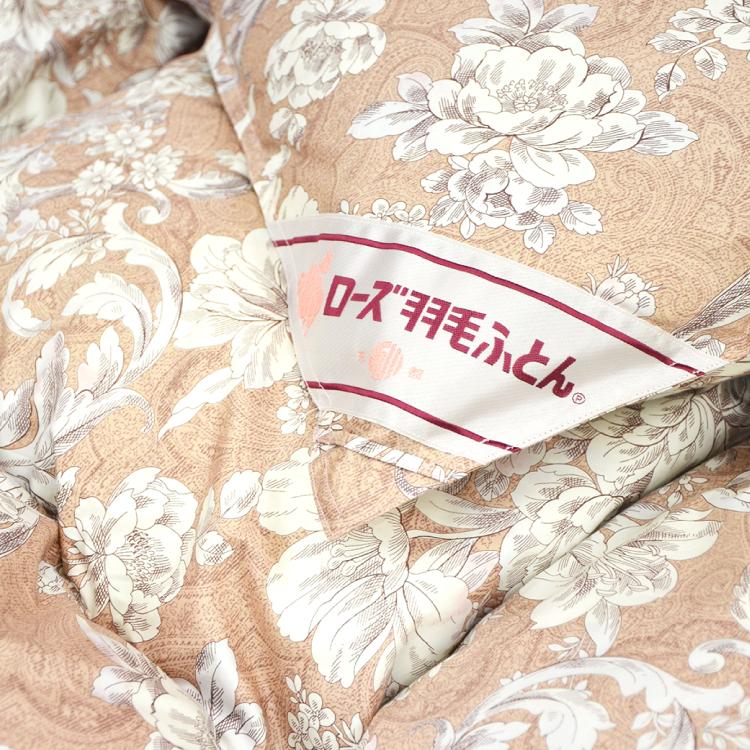 西川（nishikawa） ローズ 羽毛合掛け布団 クイーンロング ポーランド