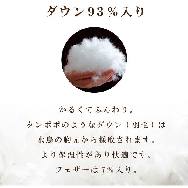 西川（nishikawa） ローズ 羽毛合掛け布団 クイーンロング ポーランド