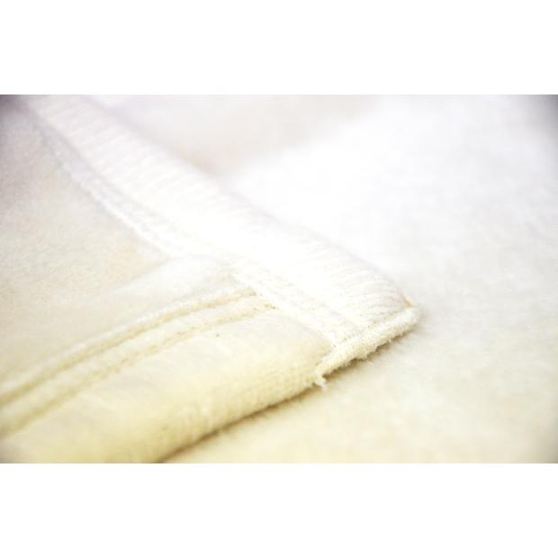 日本製 泉大津 オーガニックコットンマイヤー毛布 シングル 140×200cm