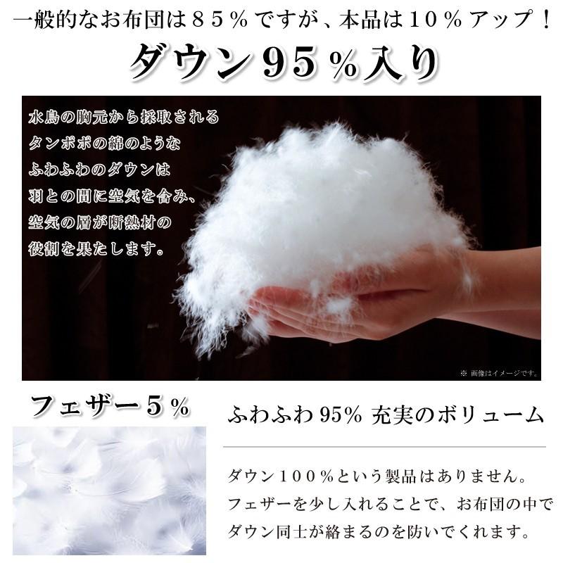 CILブラックラベル】羽毛布団 ダブルサイズ ポーランド産 マザーグース