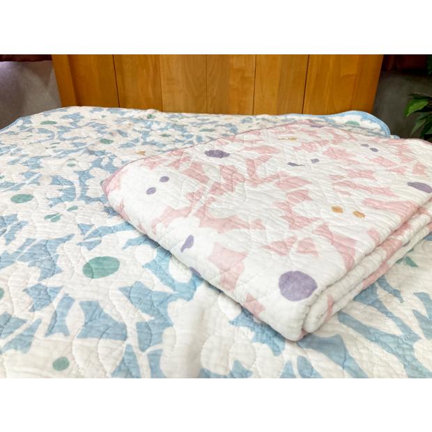 抗菌防臭加工無料 水洗い ガーゼ キルト 敷きパッド シングル 綿100