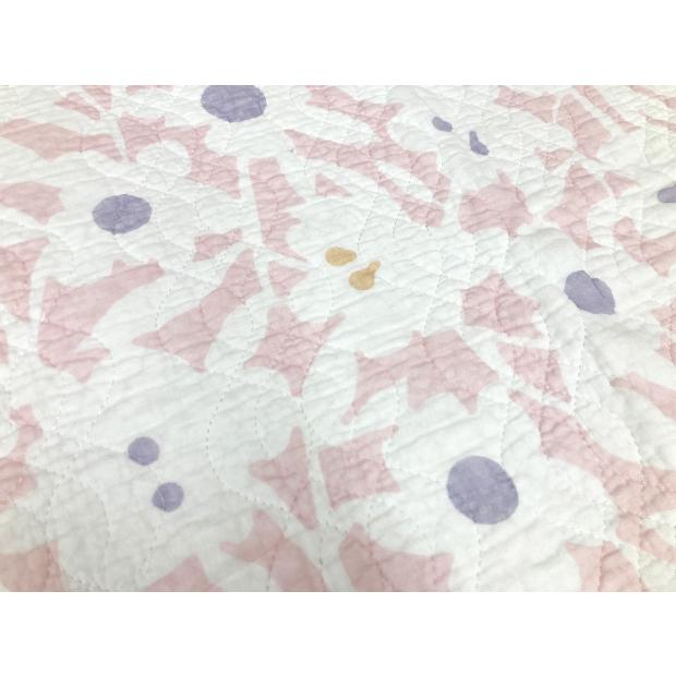 抗菌防臭加工無料 水洗い ガーゼ キルト 敷きパッド シングル 綿100