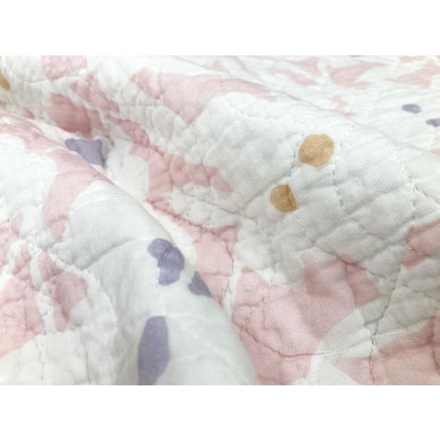 抗菌防臭加工無料 水洗い ガーゼ キルト 敷きパッド シングル 綿100