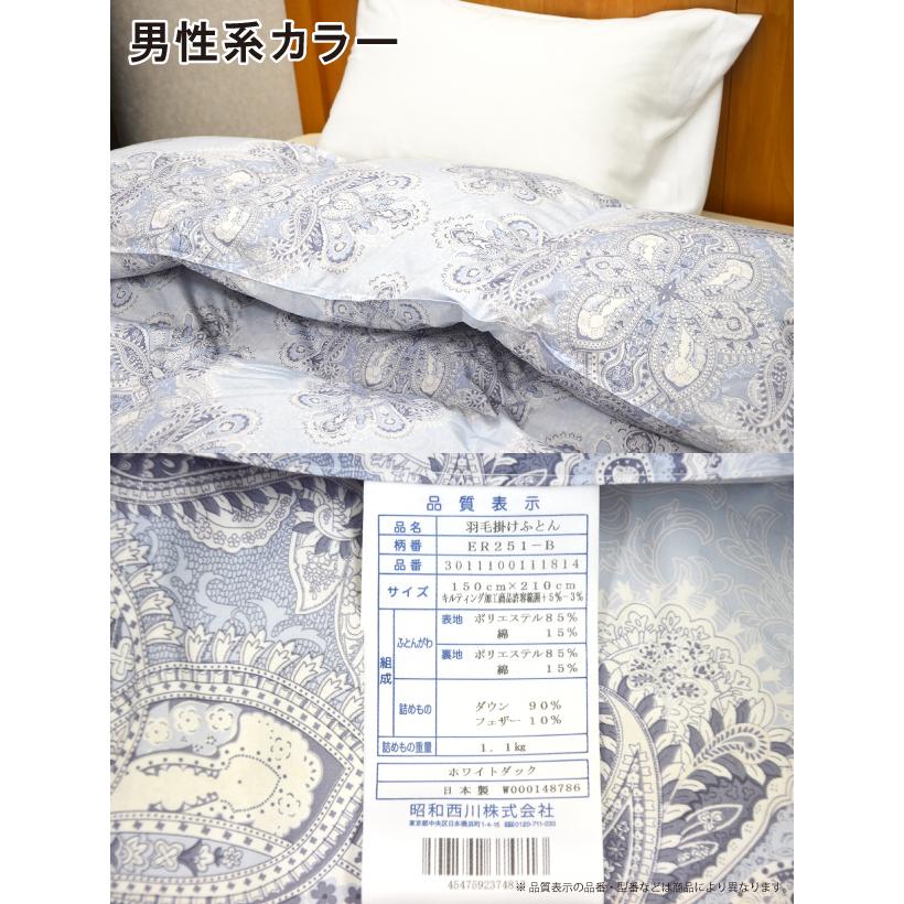 昭和西川 抗菌防臭加工無料【福袋 竹】昭和西川 羽毛布団セット 布団