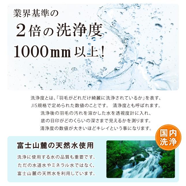 ダウンケット 夏用 羽毛布団 ダブル ハンガリー産 ホワイトマザーグースダウン93％ 0.6kg入り 羽毛肌 春夏秋用 肌掛け｜kaimintengoku｜10