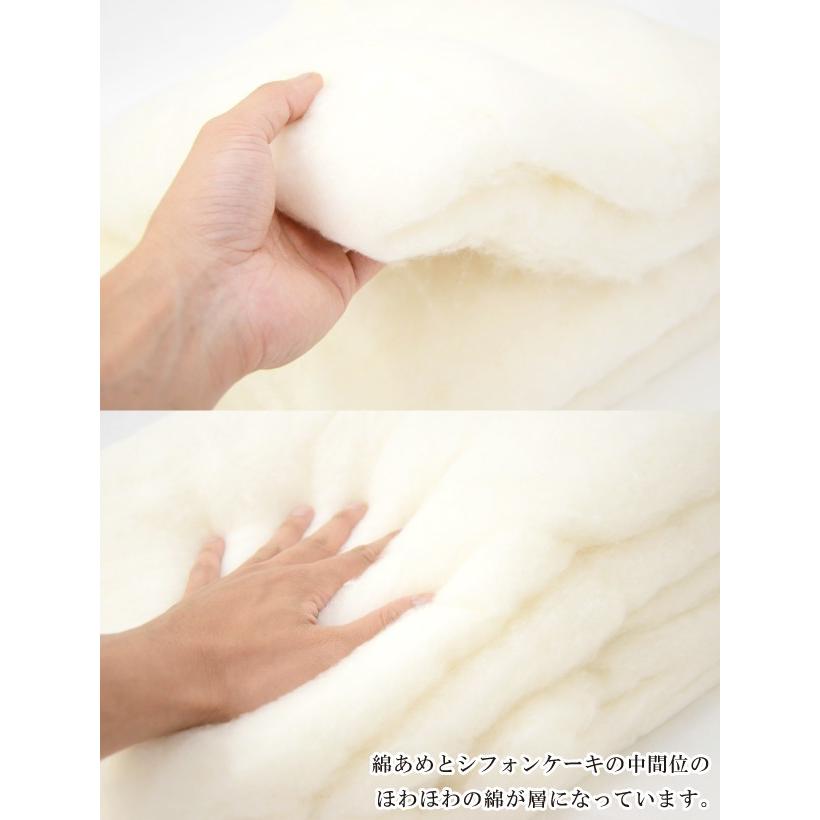 和布団 掛け布団 米綿 標準タイプ シングル 150×200 210cm 綿わた 日本製 高品質 綿100％ 手作り 昔 重ため |  | 03