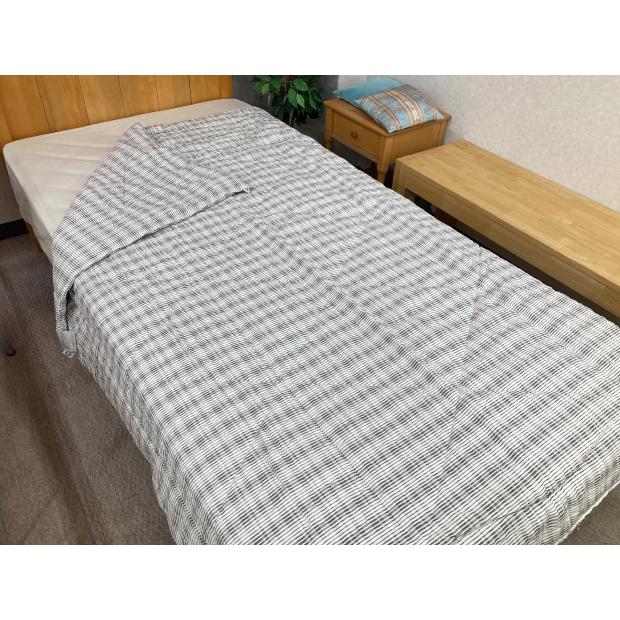 ロマンス小杉 葦 マニラアサ入 綿肌掛けふとん シングルサイズ 140