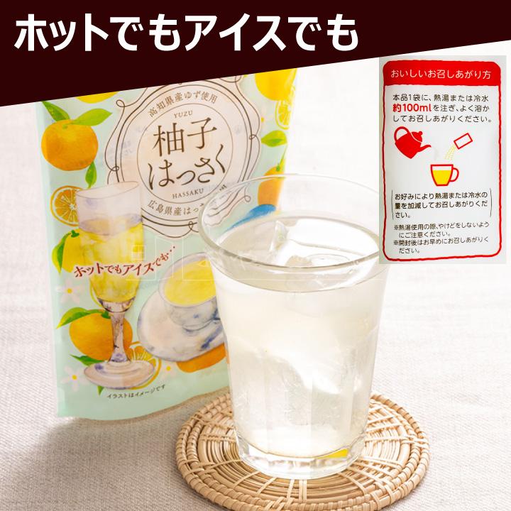 はっさく柚子さま専用 柚子はっさく 135g（15g×9本）×3袋 粉末清涼飲料 メール便
