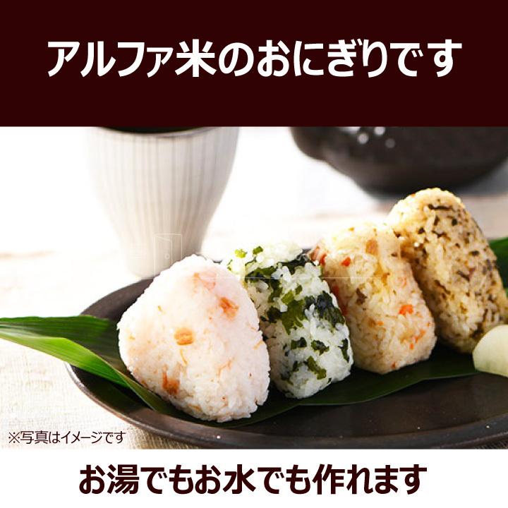 尾西食品 携帯おにぎり 4種×2個 計8個 五目おこわ わかめ 鮭 昆布