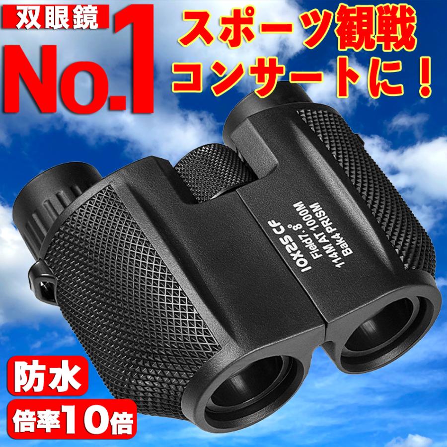 双眼鏡 10倍 コンサート用 ライブ用 コンパクト スポーツ観戦 東京