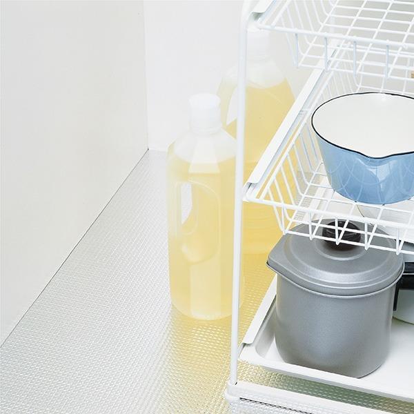 シンク下 シート 防虫 60 0cm アルミ 収納シート 流し台シート 食器棚 引き出し キッチンシート 収納シート 汚れ 防止 キッチン システムキッチン Towa Zakka Yahoo 店 通販 Yahoo ショッピング