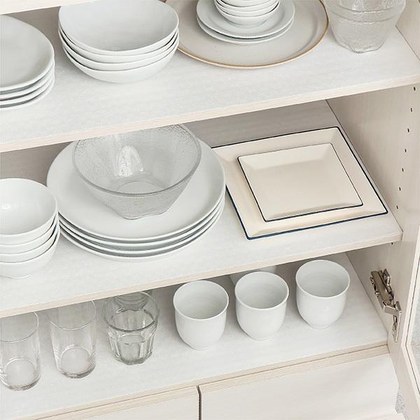 食器棚シート 奥行30cm×500cm 敷きズレしにくい 防虫 消臭 抗菌 防カビ