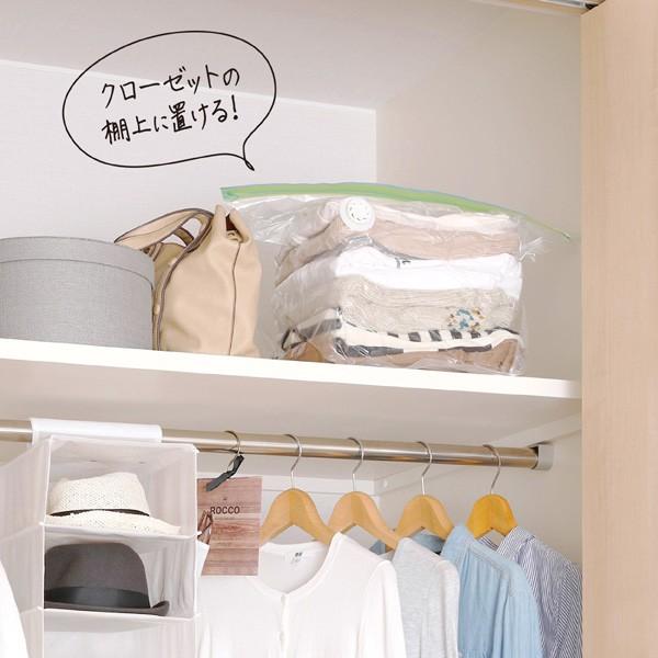 衣類圧縮袋 掃除機不要 押すだけ マチ付 衣類収納 服圧縮 衣類収納袋 衣替え 整理整頓 上から押すだけ Towa Zakka Yahoo 店 通販 Yahoo ショッピング