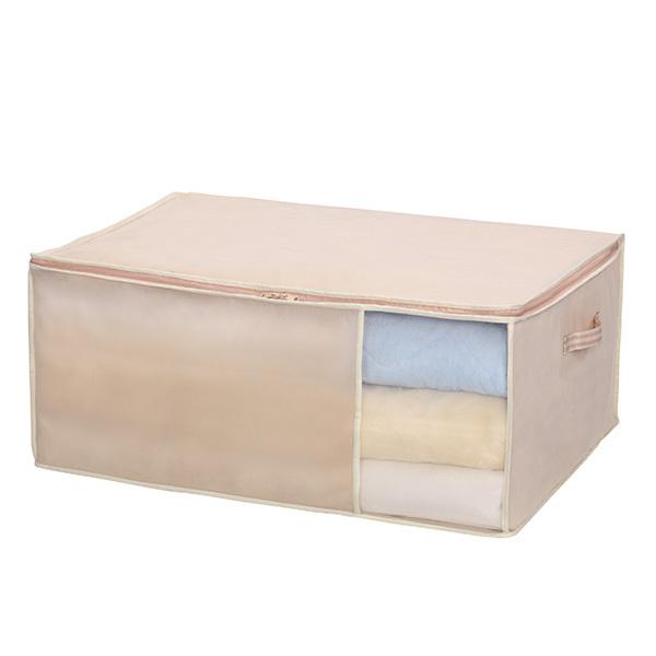 毛布収納袋 3個セット 敷きパッド収納 毛布収納袋 収納袋 収納ケース 不織布 衣替え 新生活 冬物収納 持ち手付 窓つき Sn Towa Zakka Yahoo 店 通販 Yahoo ショッピング