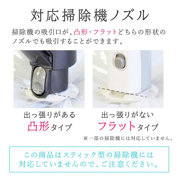 布団圧縮袋 収納袋 セット 布団一式 掛け敷き 収納袋付き 布団圧縮袋 シングル ダブル 掛け布団 敷布団 布団収納 おしゃれ シンプル 白 ホワイト 送料無料 爆買 |  | 07