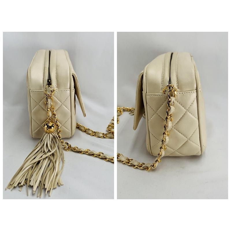 CHANEL シャネル マトラッセ チェーン ショルダー バッグ レザー CHANEL シャネル マトラッセ チェーン ショルダー バッグ レザー