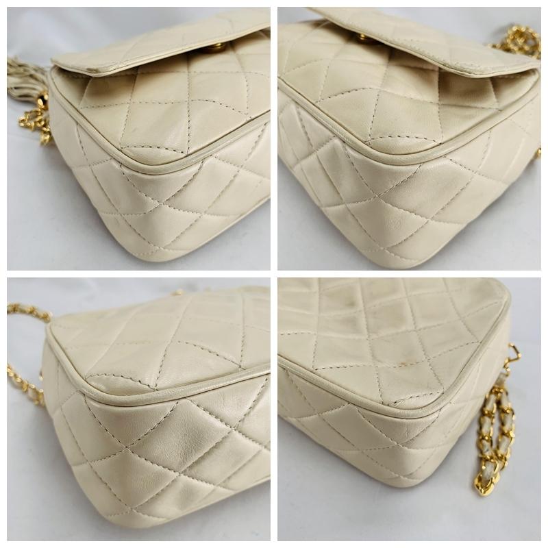 CHANEL シャネル マトラッセ チェーン ショルダー バッグ レザー CHANEL シャネル マトラッセ チェーン ショルダー バッグ レザー