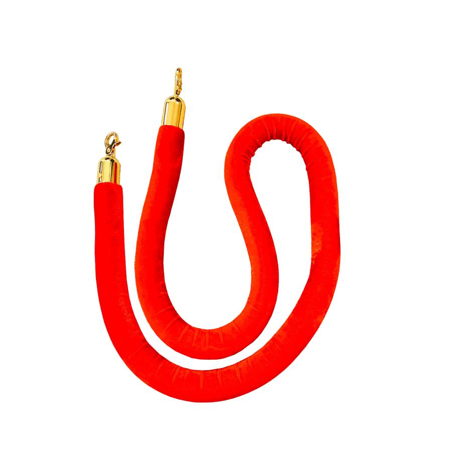 ロープパーテーションセット L7-51C-Set ベルベットロープ付 ガイド