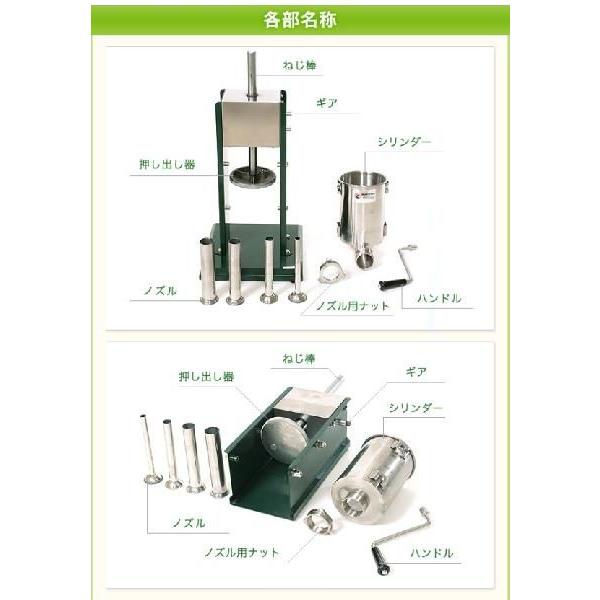 ソーセージフィーラー 3L 横型 TV-G3LY ソーセージメーカー 業務 ソーセージフィーラー 3L 横型 TV-G3LY ソーセージメーカー 業務