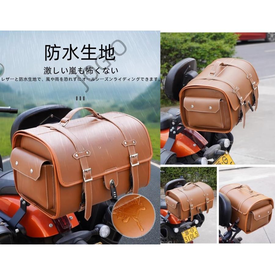 バイク リアボックス 33L トップケース バイクボックス バイク用