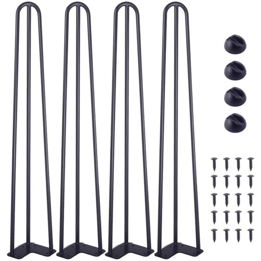 テーブル 脚 アジャスター付きアイアンレッグ テーブル脚