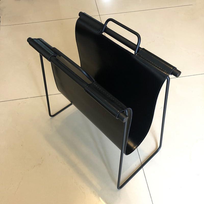 マガジンラック 和風 フロアラックレザーマガジンラック小さな本棚