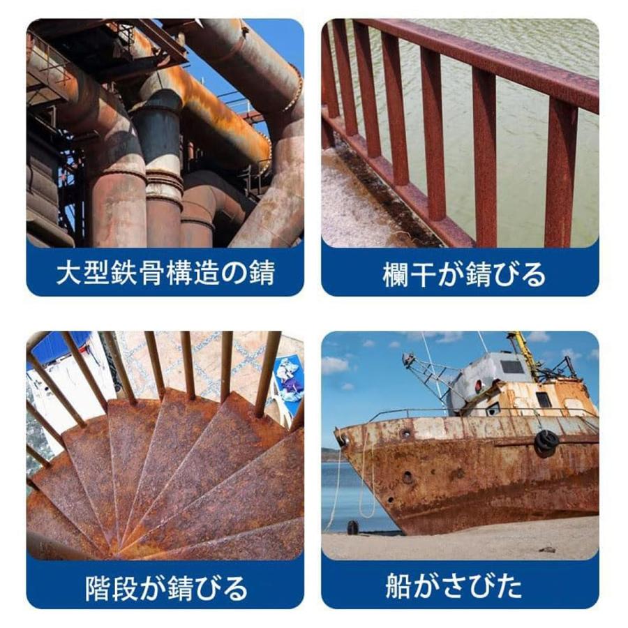 多用途防錆剤 300g Rust Conversion Agent 金属サビ取り剤 黒錆転換剤 赤錆を黒錆に変化させる サビ変換剤 錆止め塗料 ...