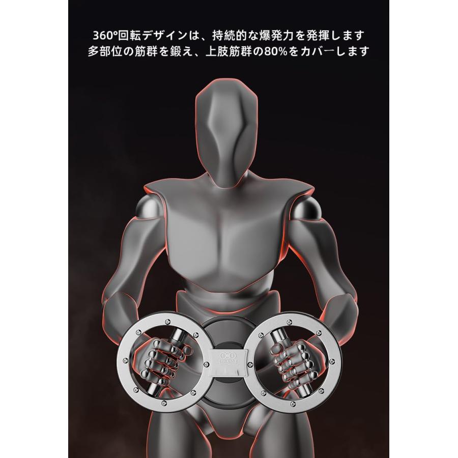 バーンマシン 腕、肩、手首トレーニング器具 小型 家庭用フィットネス