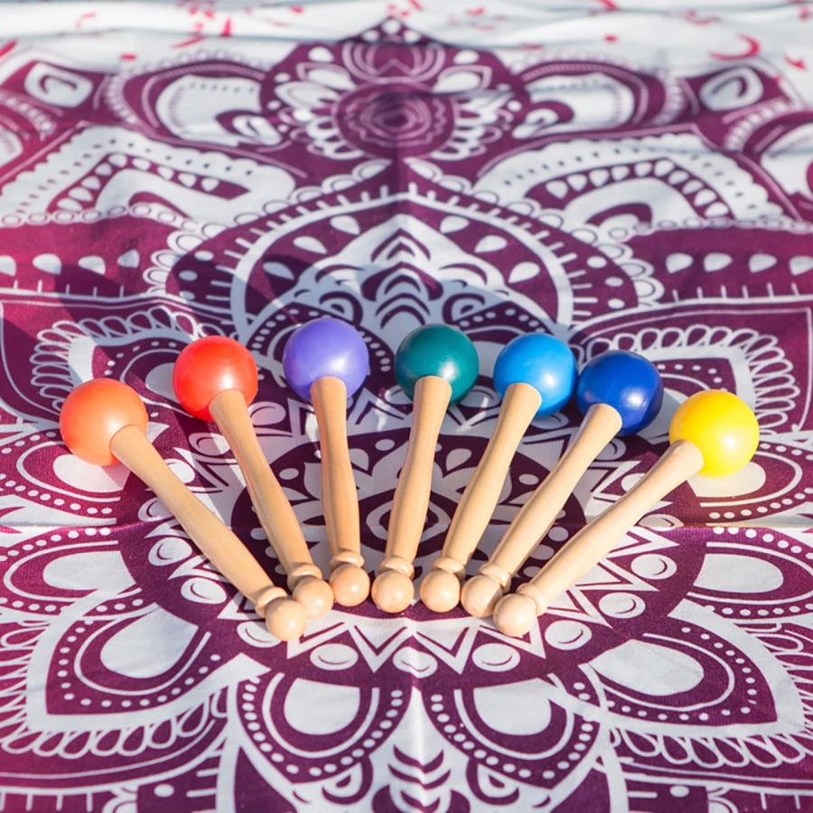 クリスタルシリーズボウルセット- Hazy Series、6-12インチの7ピース