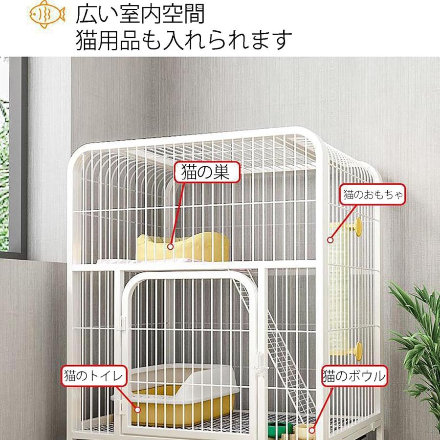 猫ケージ 猫用ケージ 猫ハウス 室内用猫のゲージ 大きめ動物ケージ 猫ケージ 猫用ケージ猫ハウス 室内用猫のゲージ 大きめ動物ケージ 大型