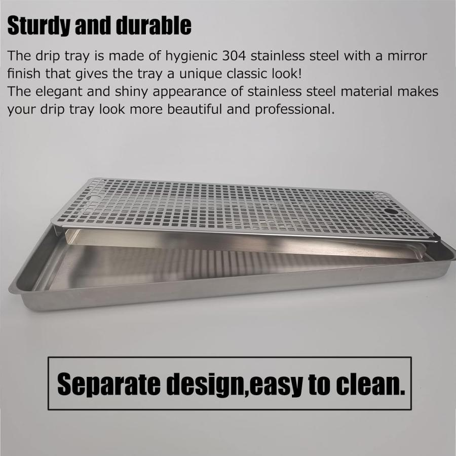 ステンレス鋼ビールドリップトレイ ビールドリップトレイ バー ビール