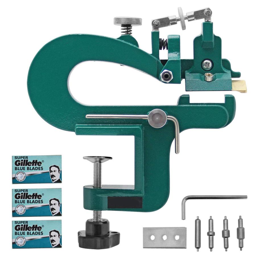 レザースプリッター 革削ぎ 手動革漉き機 厚さ3.5cm以内 皮むき器 鞣し