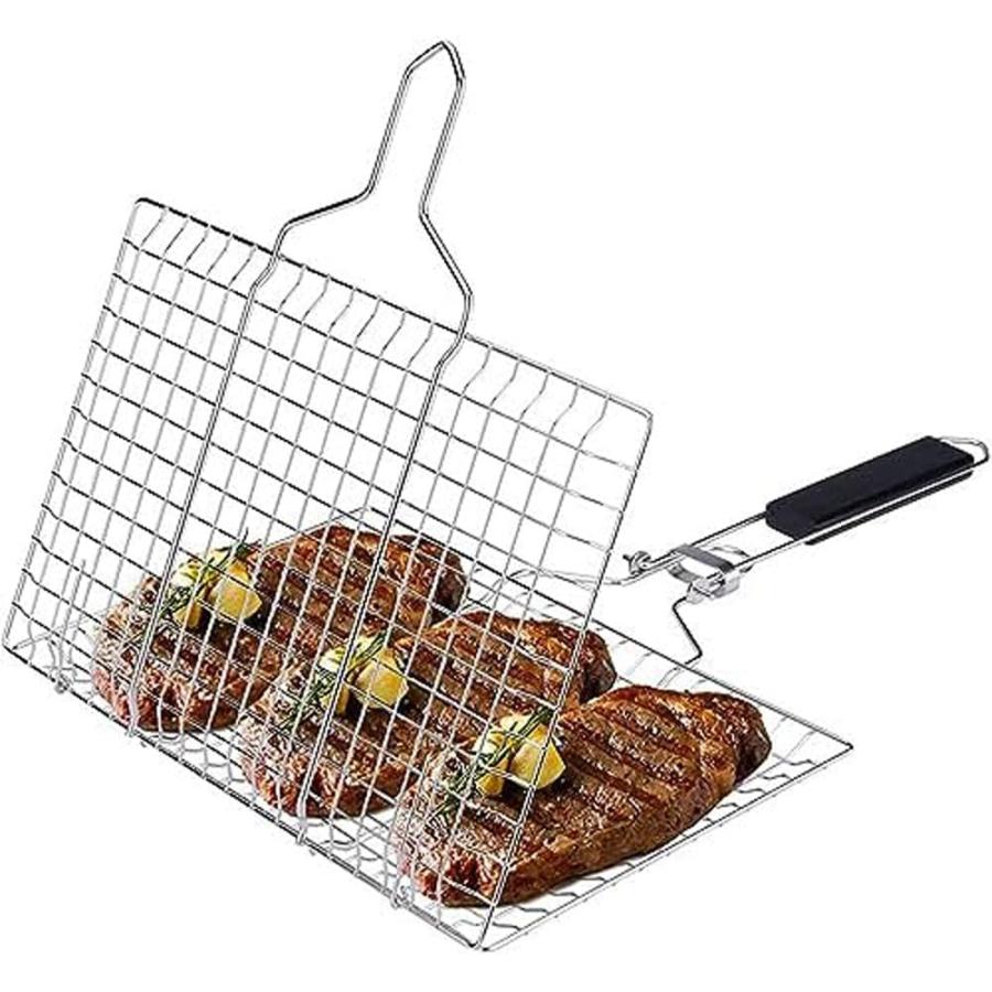 焼き網キャリー 焼肉 炭火焼き BBQ キャンプ 厨房機器 バーベキューネット 焼き網 バーベキュー網 ステンレス BBQ網