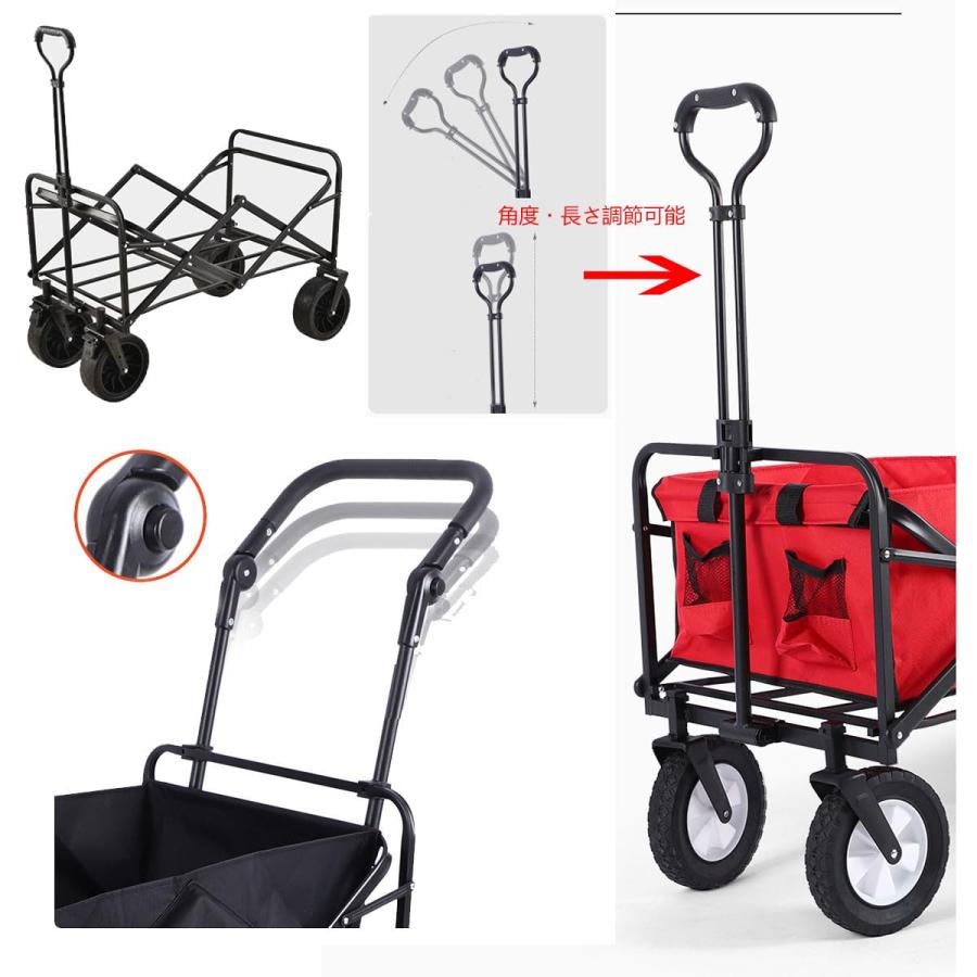 150L 大容量屋根を付けるデザインで アウトドア用キャリーカート 保温